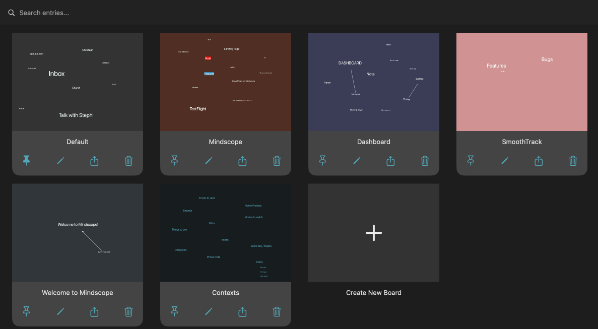 Board Grid View